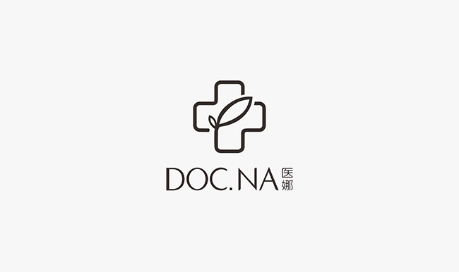 醫(yī)娜doc.na 商標設(shè)計logo設(shè)計