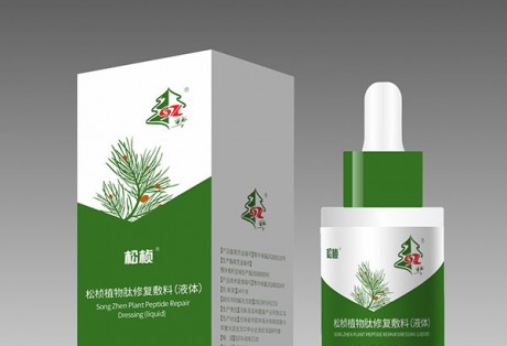 松楨植物肽修復敷料包裝設(shè)計